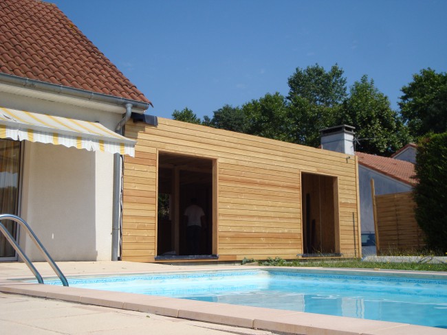 Extension bois à Odos (Hautes-Pyrénées, 65)