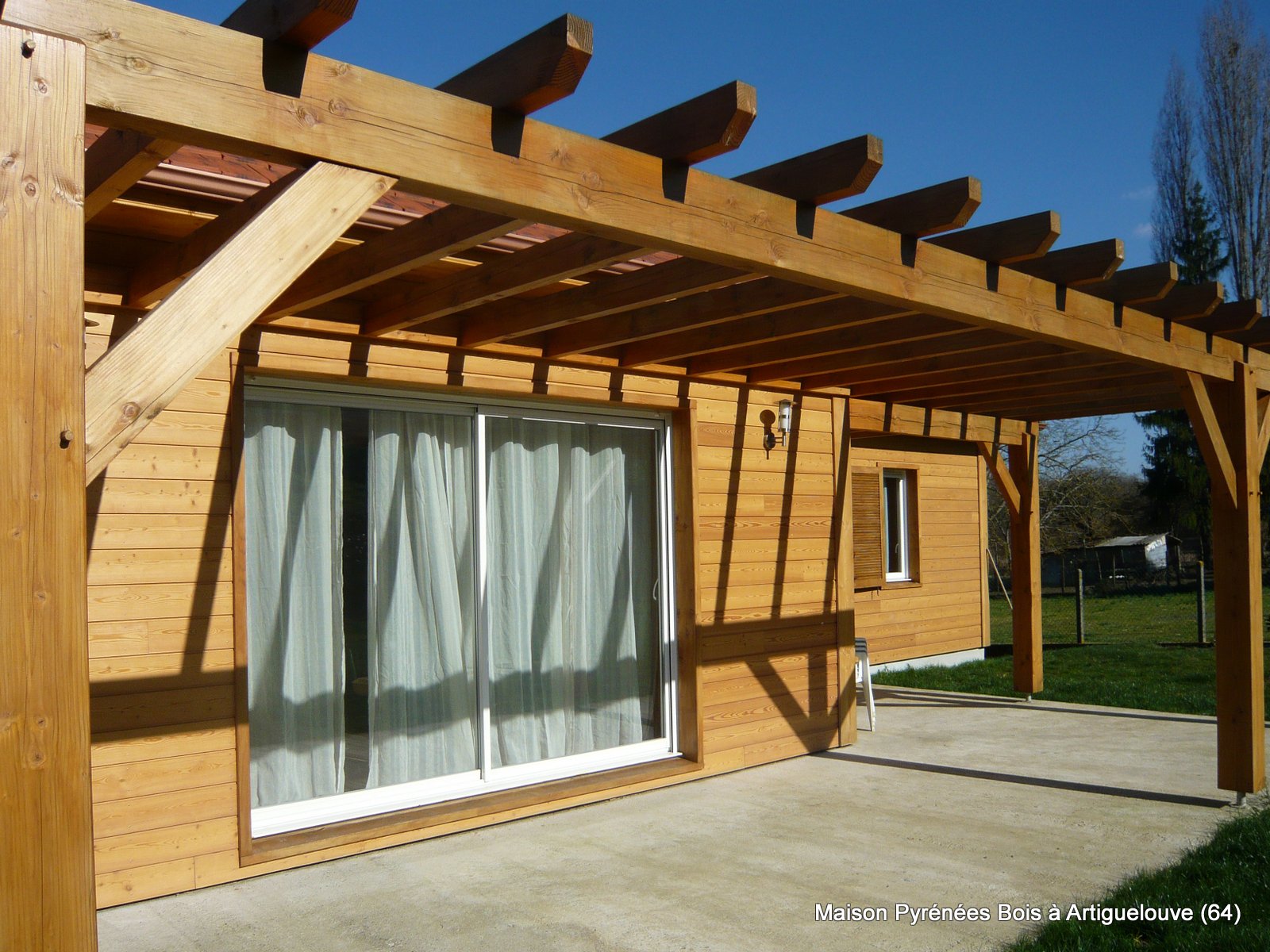 Maison Pyrénées Bois à Artiguelouve, près de Pau (Pyrénées Atlantiques, 64)