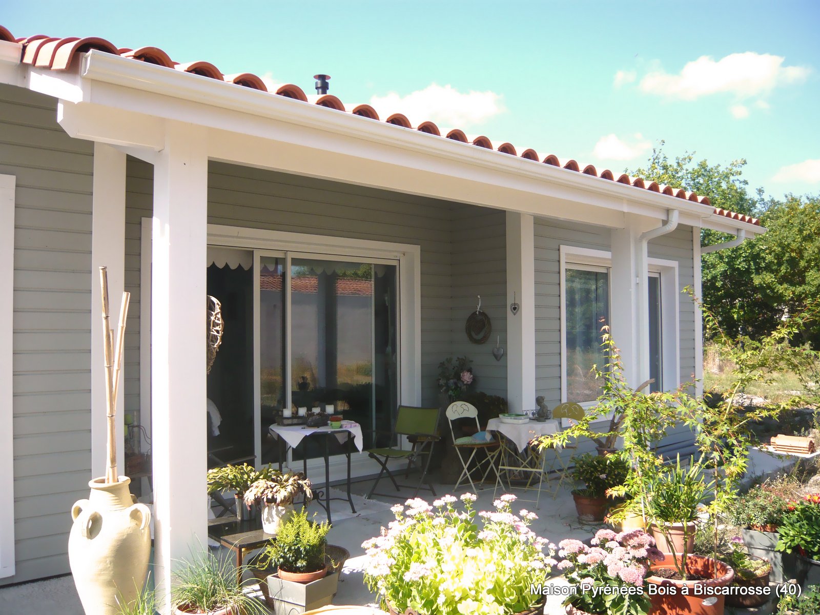 Maison ossature bois à Biscarrosse (Landes, 40)