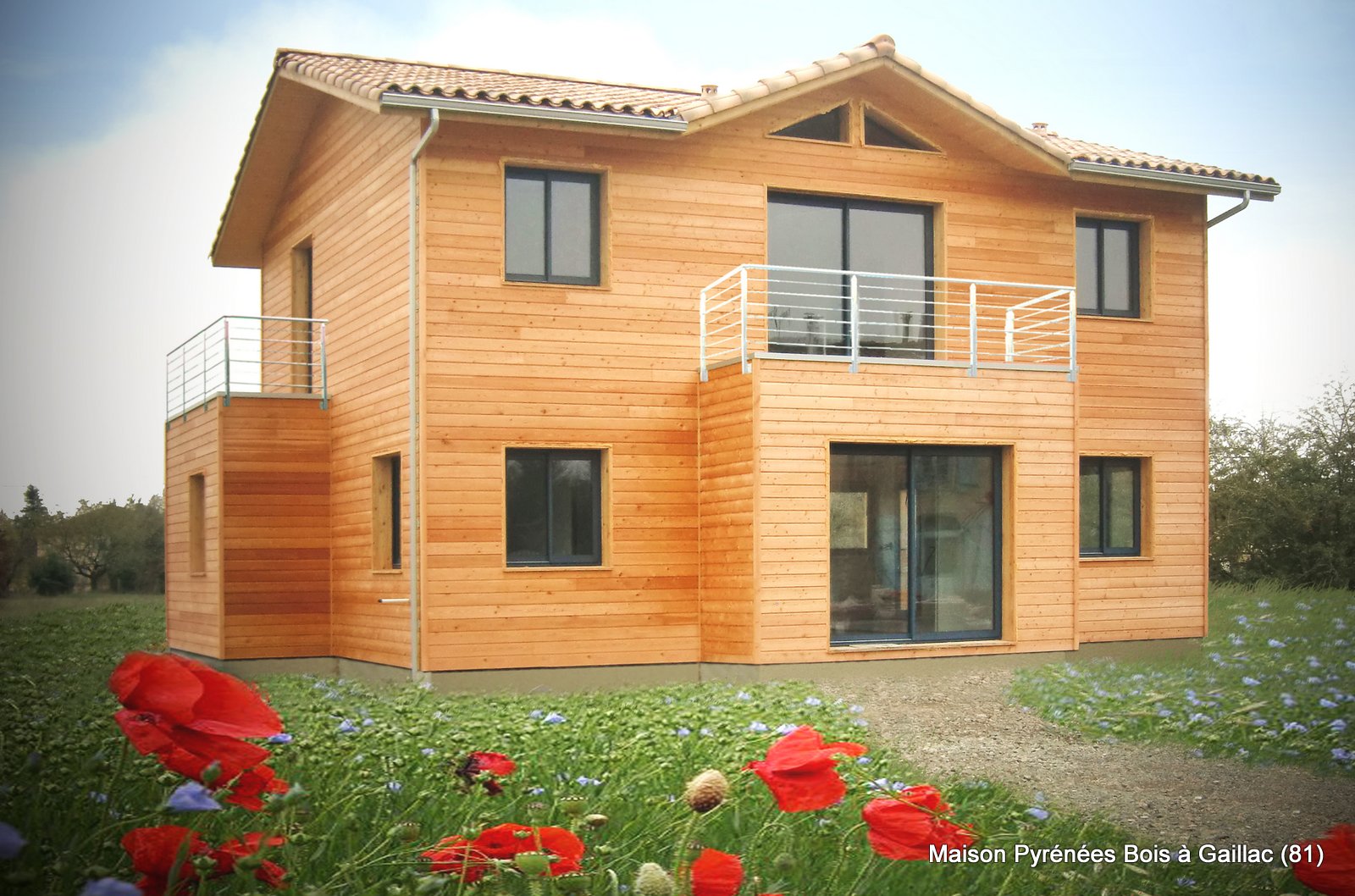 Maison Pyrénées Bois à Gaillac (Tarn, 81)