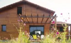 Maison en bois à Saint Martin de Hinx (Landes, 40)