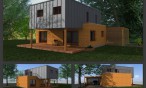 Maison-bois-en-cours-construction-Lons-64