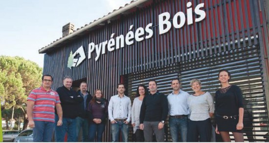 Equipe Pyrénées Bois à Tarbes