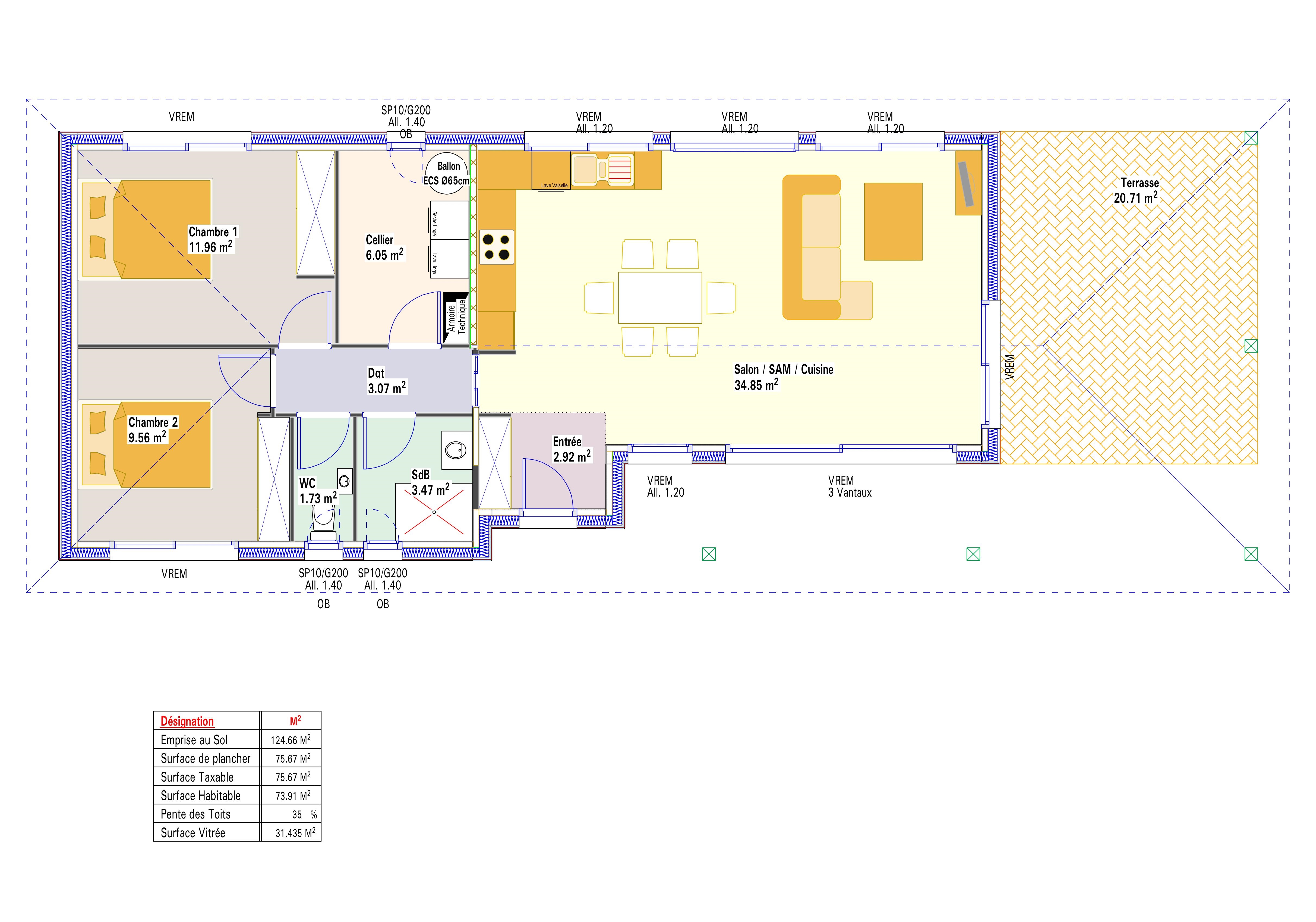 74m² Ss Cote